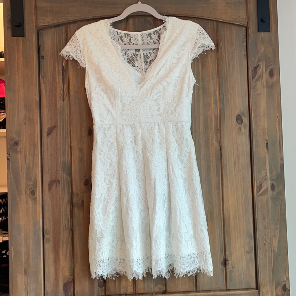 White dress